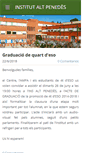 Mobile Screenshot of institutaltpenedes.cat